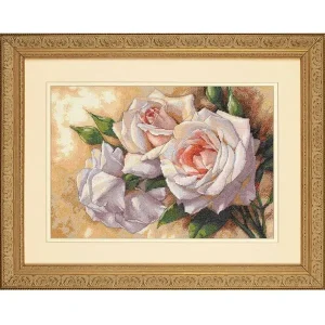 Dimensions cross stitch 35247 White Roses