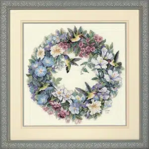 Dimensions cross stitch 35132 Hummingbird Wreath