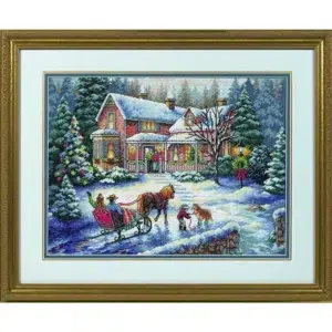 Dimensions Cross Stitch kit 08733 Coming Home for the Holidays