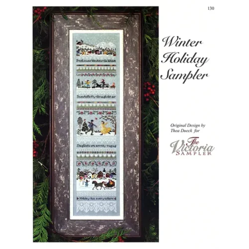 Victoria Sampler Winter Holiday leaflet