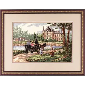 Dimensions cross stitch 03790 M'Lady's Chateau