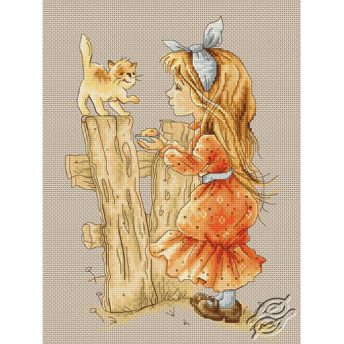 Luca-S B1106 With a Kitten