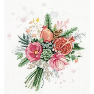 Panna C-7175 Bouquet and Pomegranate