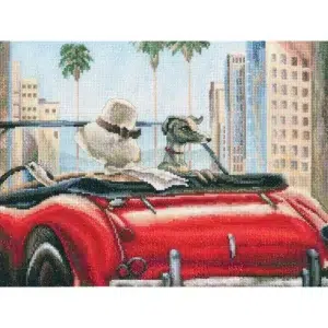 RTO cross stitch kit M740 Glamorous life