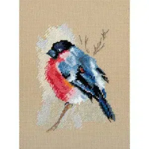 Basya Art cross stitch B003 Eurasian Bullfinch