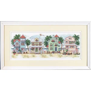 Dimensions cross stitch 13726 Seaside Cottages